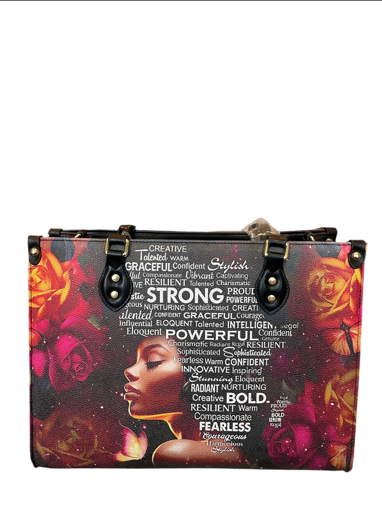 High quality leather handbags for elegant women. Map of Africa