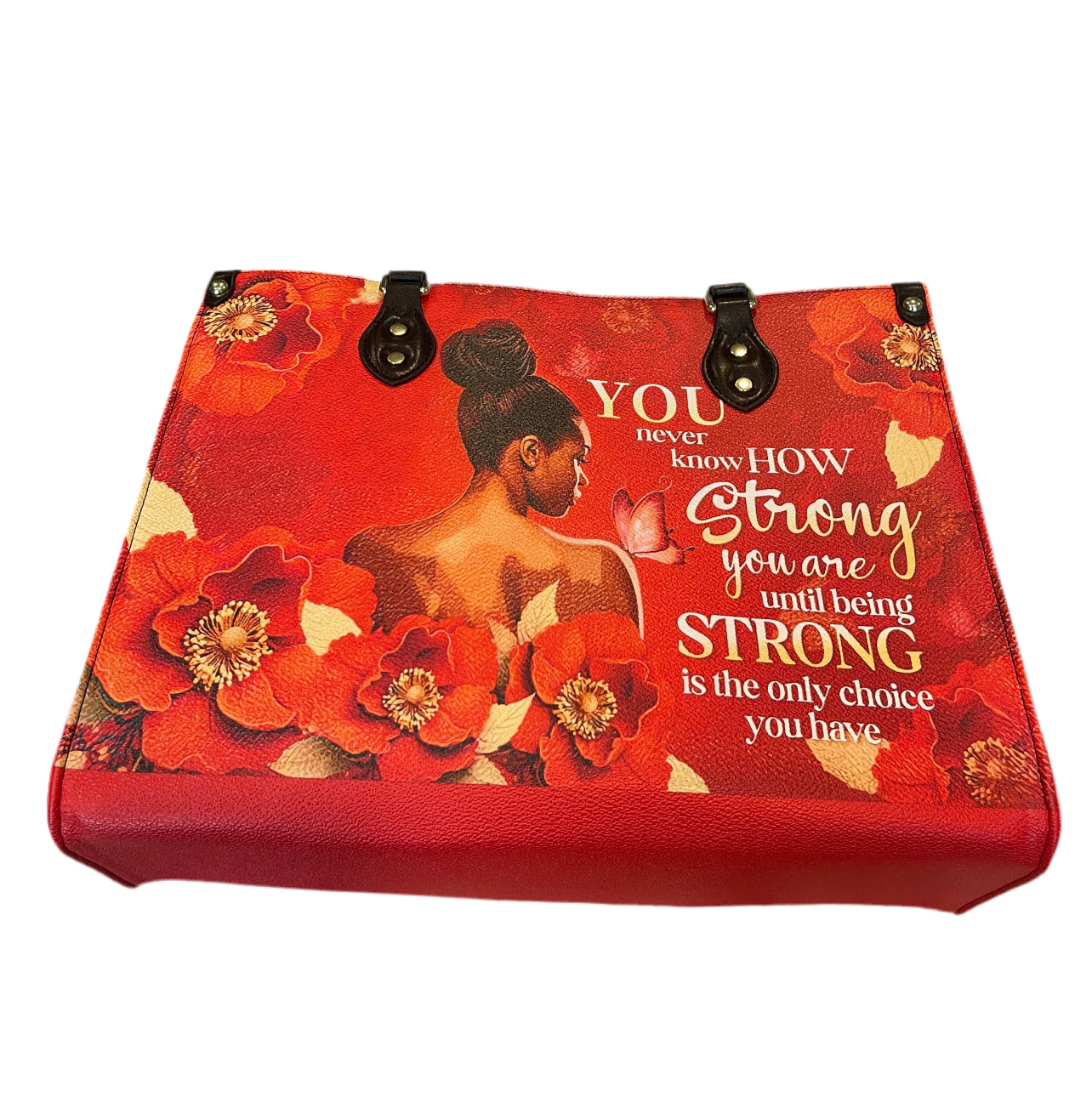 High quality leather handbags for elegant women. You never know how strong you are