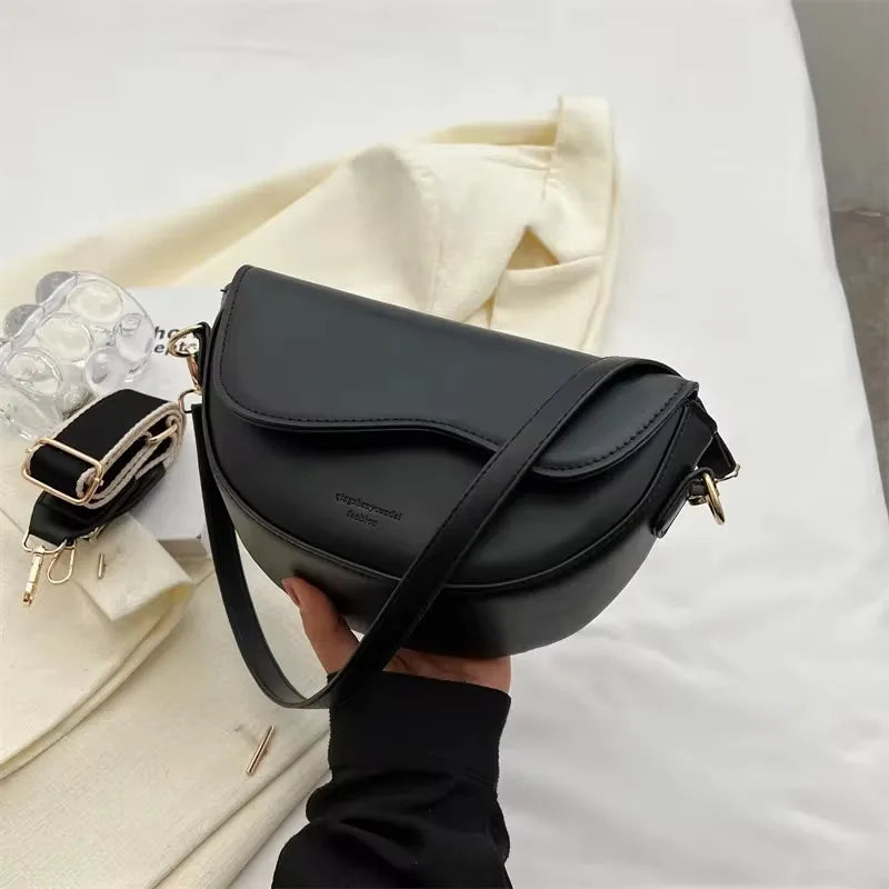 Luxury Print Leather Handbag