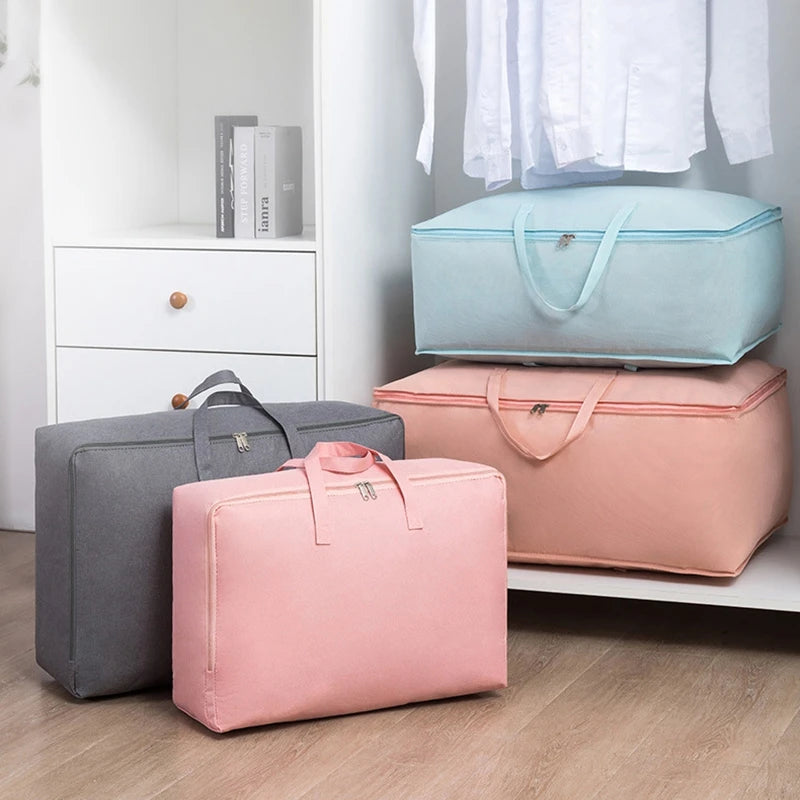 Waterproof, Clothes Storage Bag Wardrobe Organizer