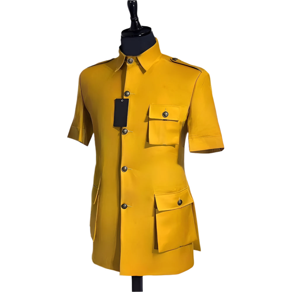 Men Short Sleeves Suits