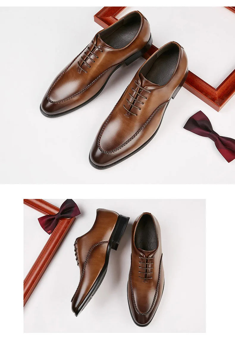 Classic Men Leather Formal Shoes