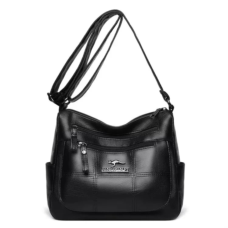 Luxury Print Leather Handbag