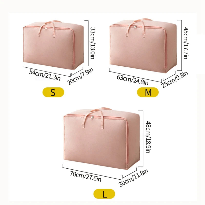 Waterproof, Clothes Storage Bag Wardrobe Organizer