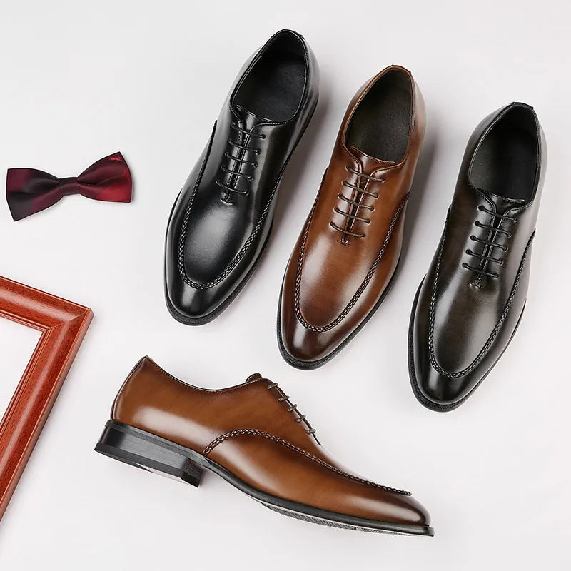 Classic Men Leather Formal Shoes