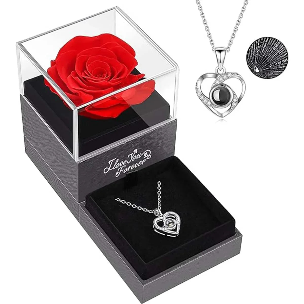 Flower and Necklace set for Mother’s Day