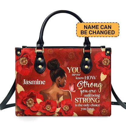 High quality customizable handbags for women. Being strong print PU leather handbags