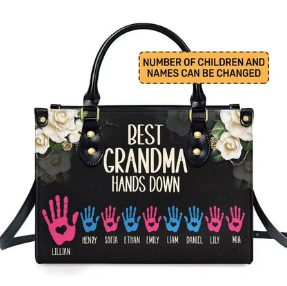 High quality customizable handbags for women. Being strong print PU leather handbags