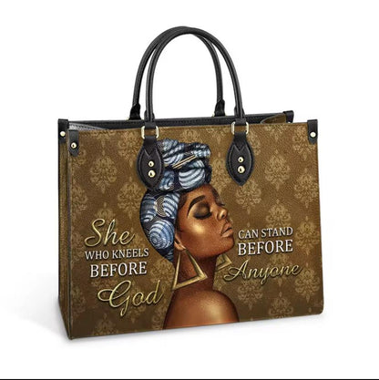 High quality leather handbags. You are beautiful print design for women