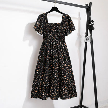 Floral Summer Chiffon Dress