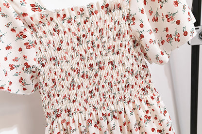 Floral Summer Chiffon Dress