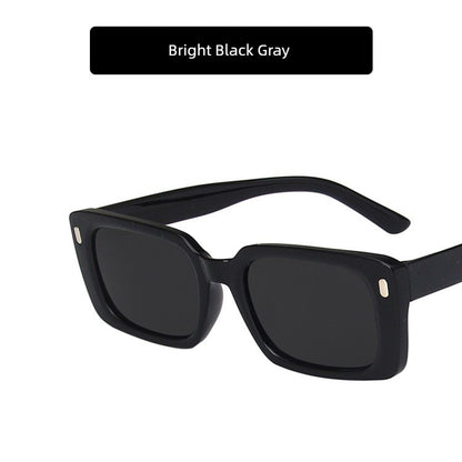 Glasses Square Night Vision Color Orange Sunglasses