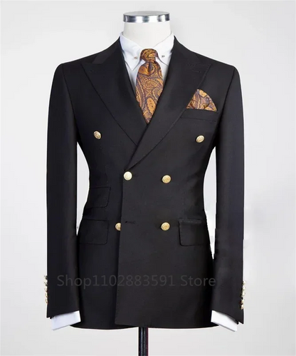 Men's Groom Wedding Tuxedo Suit