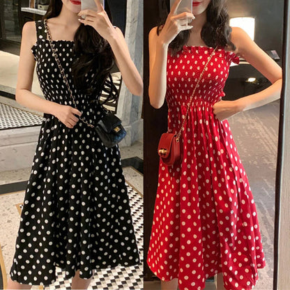 Fashion Loose None Sleeve Dress