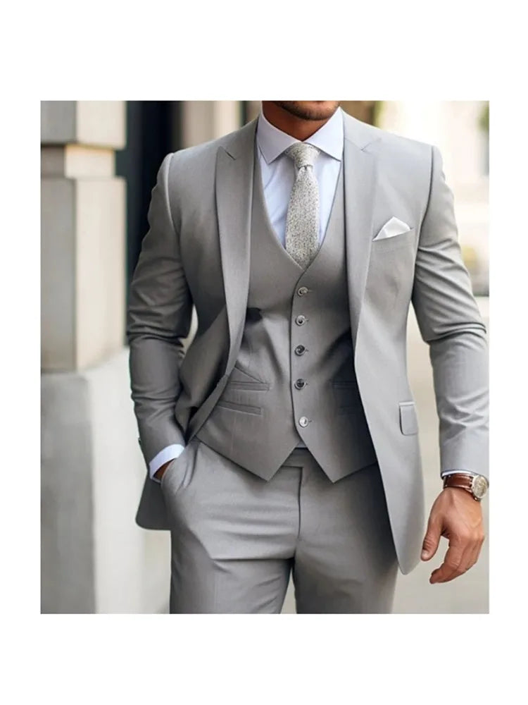 Men's Classic 3-Piece Formal Suits