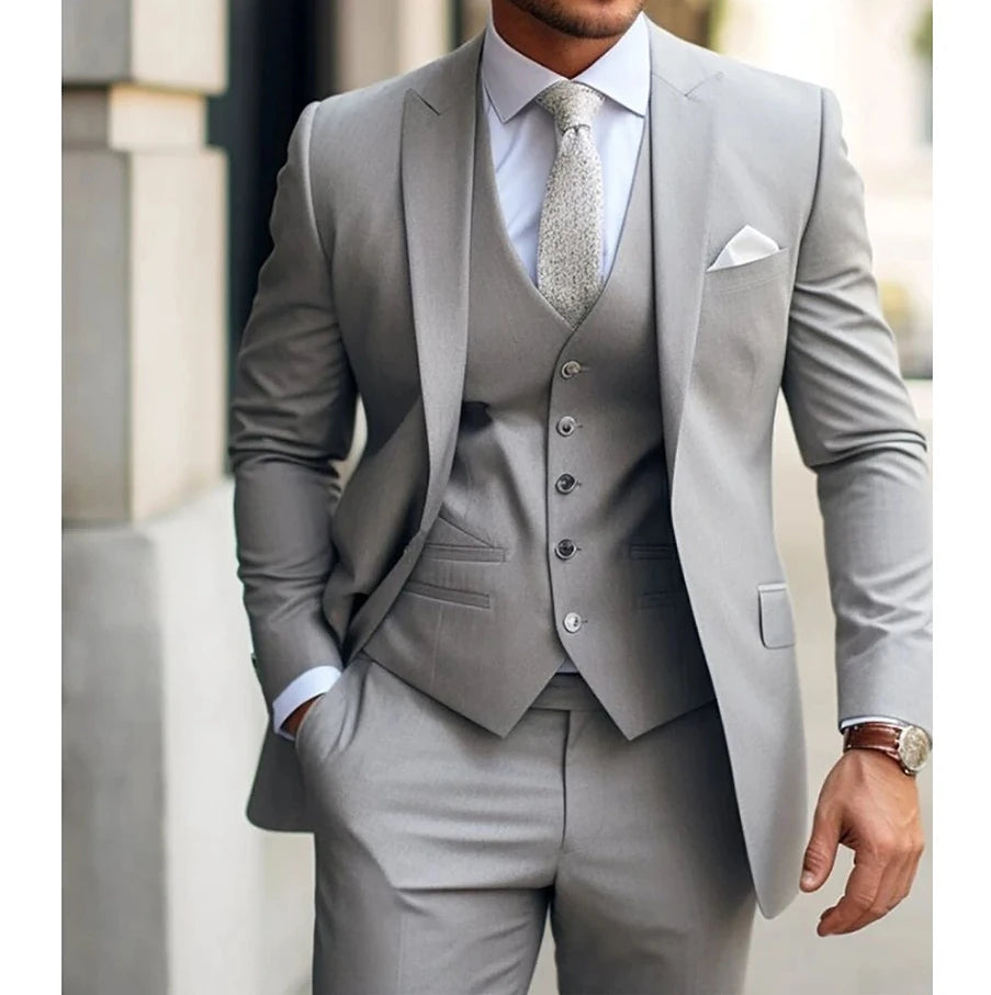 Men's Classic 3-Piece Formal Suits