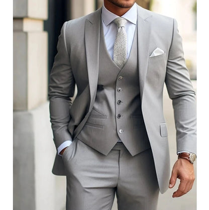 Men's Classic 3-Piece Formal Suits