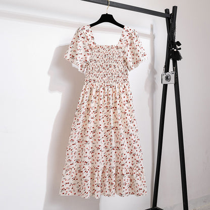 Floral Summer Chiffon Dress