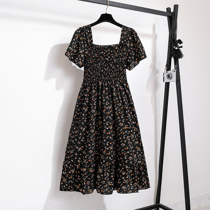 Floral Summer Chiffon Dress